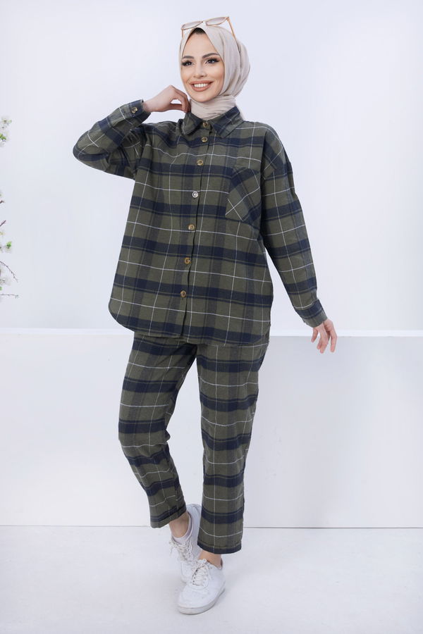 Tunik Pantolon Haki - 11344