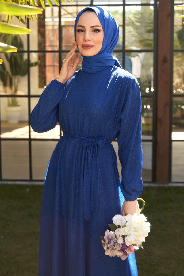 Abiye Mavi - 11485