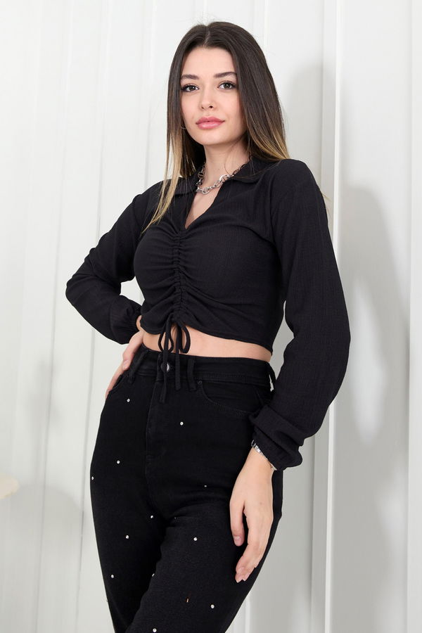 Bluz Siyah - 11487 SİYAH