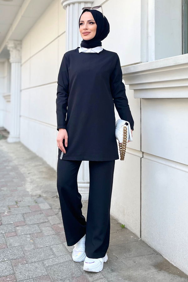 Tunik Pantolon Siyah - 11495 SİYAH