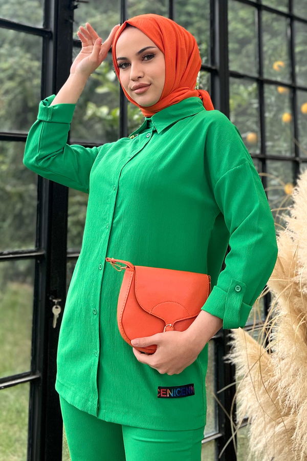 Tunik+Pantolon Yeşil - 11498