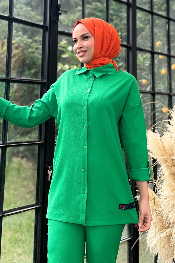 Tunik+Pantolon Yeşil - 11498