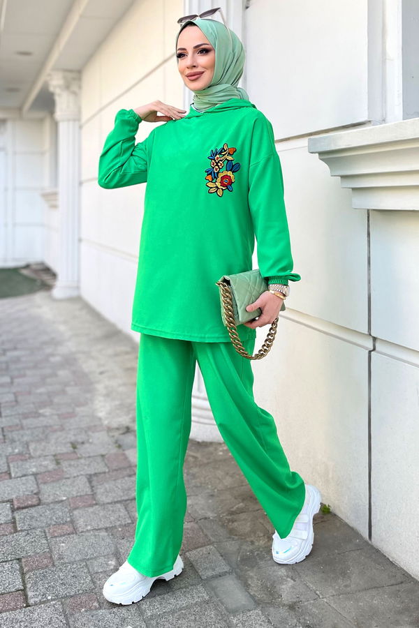 Tunik+Pantolon Yeşil - 11503 YEŞİL