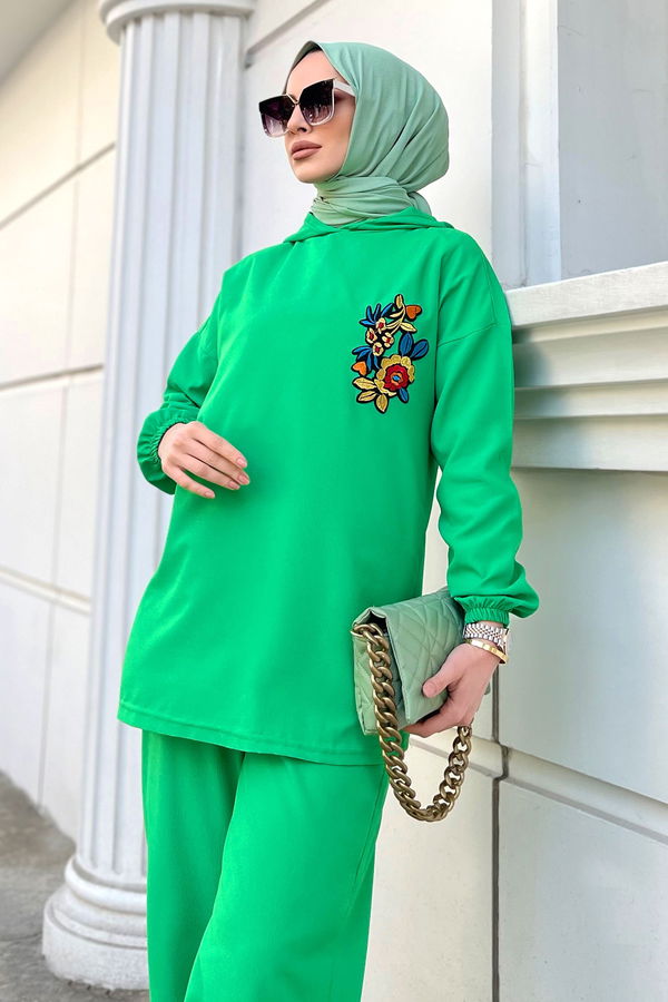 Tunik+Pantolon Yeşil - 11503 YEŞİL