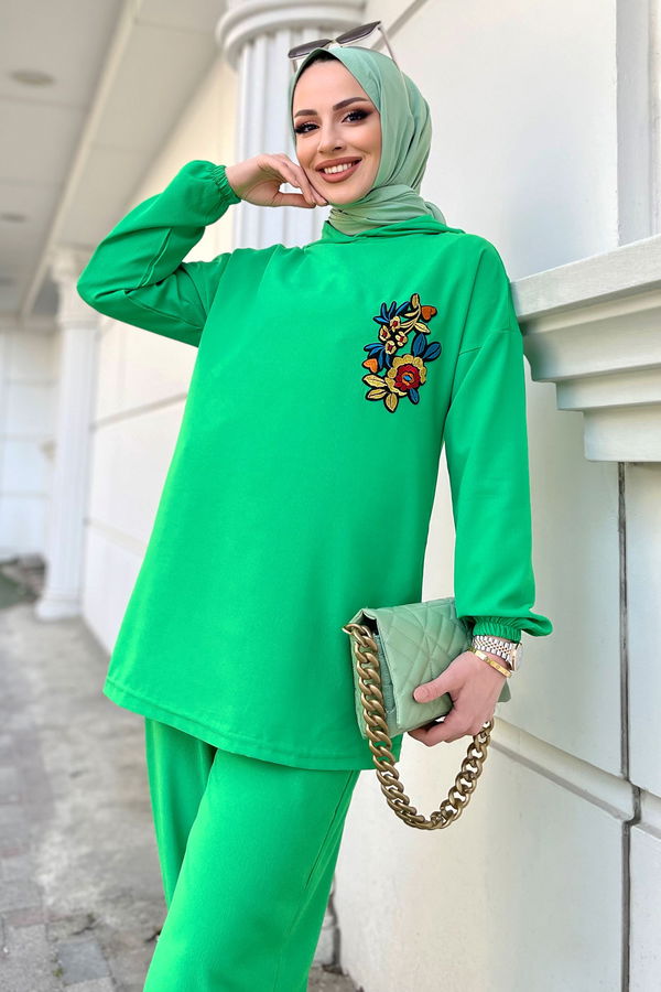 Tunik+Pantolon Yeşil - 11503 YEŞİL