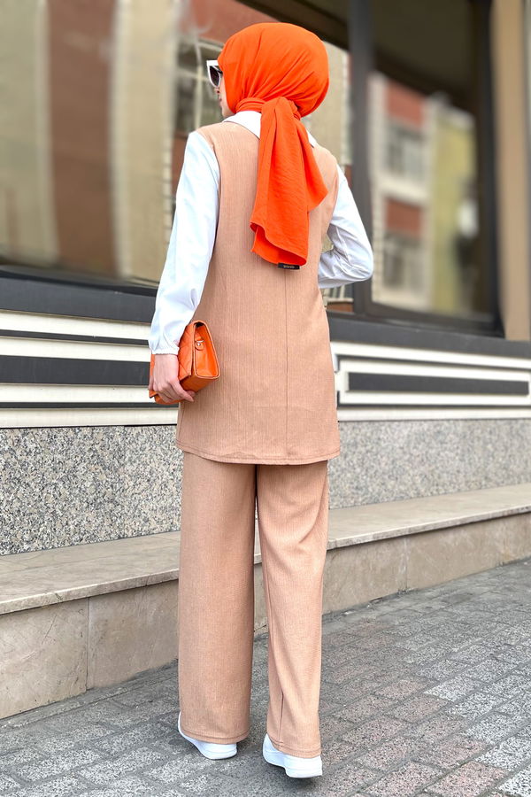 Tunik Pantolon Vizon - 11528