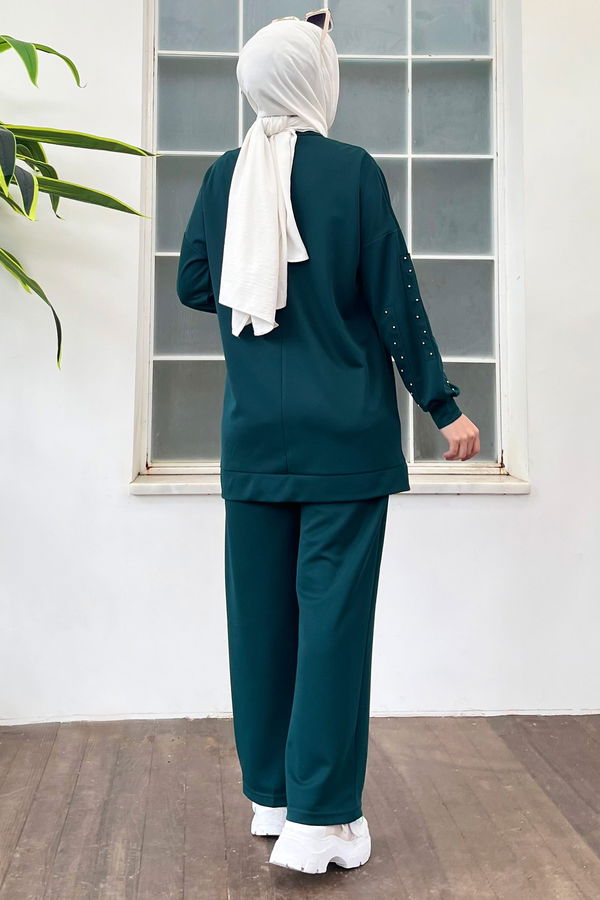 Tunik+Pantolon Yeşil - 11538