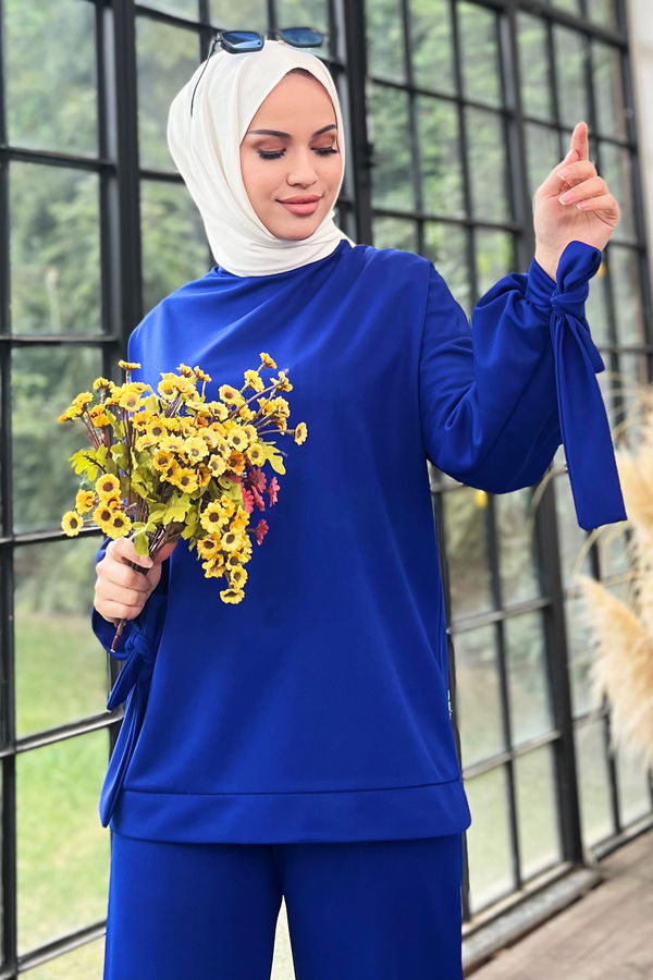 Tunik+Pantolon Mavi - 11542