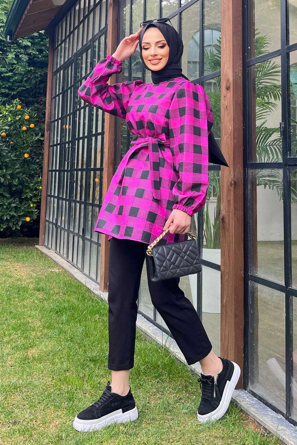 Tunik Fuşya - 11547 FUŞYA
