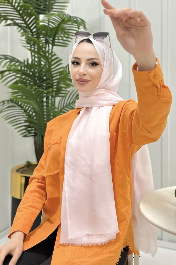 Pamuklu Şal Pembe - 21608