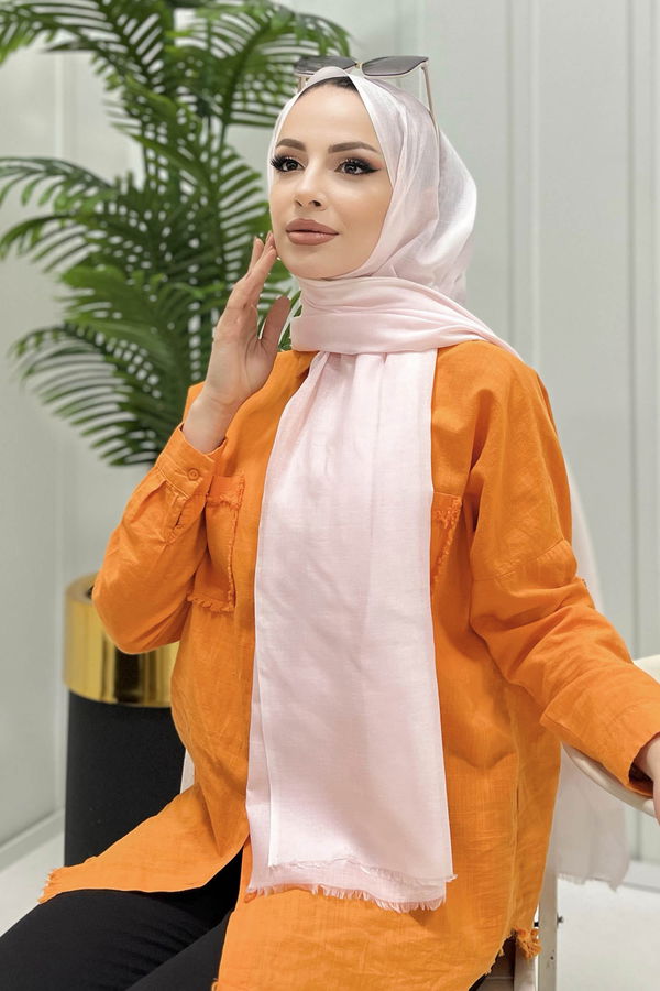 Pamuklu Şal Pembe - 21608