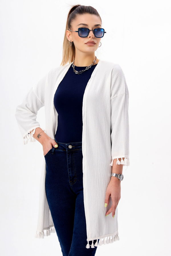 Kimono Beyaz - 22023 BEYAZ