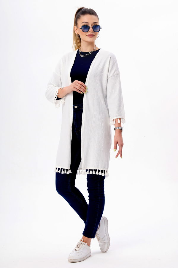 Kimono Beyaz - 22023 BEYAZ