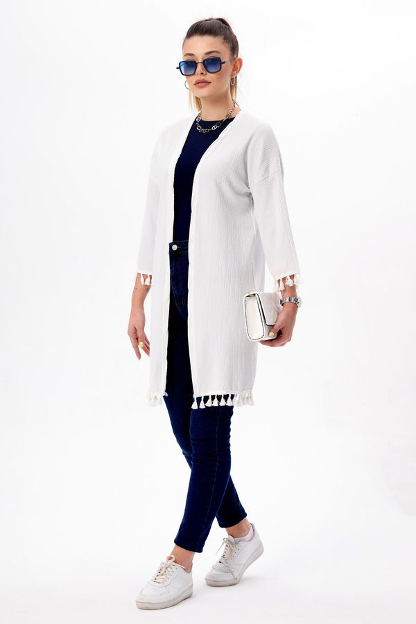 Kimono Beyaz - 22023 BEYAZ