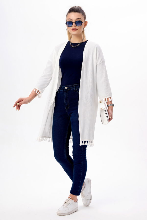 Kimono Beyaz - 22023 BEYAZ