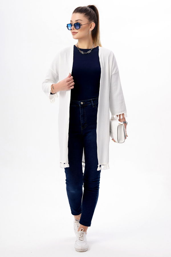 Kimono Beyaz - 22023 BEYAZ
