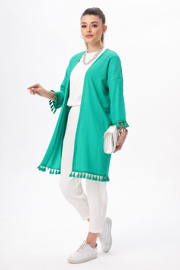 Kimono Yeşil - 22023 YEŞİL