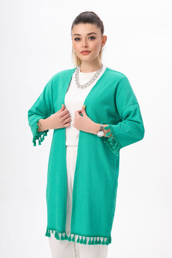 Kimono Yeşil - 22023 YEŞİL