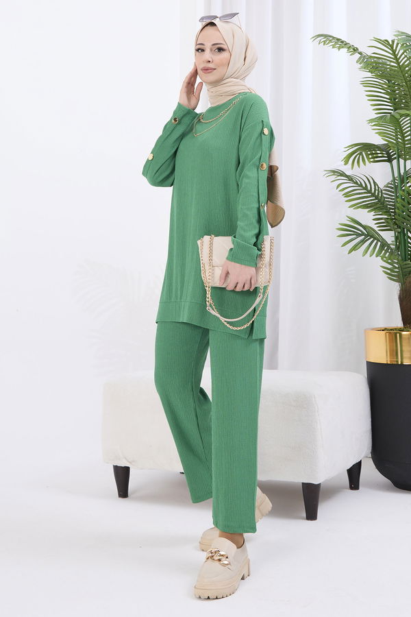 Tunik+Pantolon Yeşil - 22083