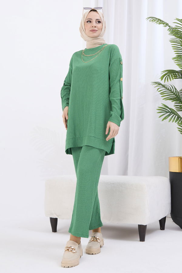 Tunik+Pantolon Yeşil - 22083