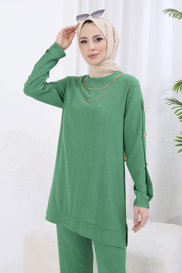 Tunik+Pantolon Yeşil - 22083