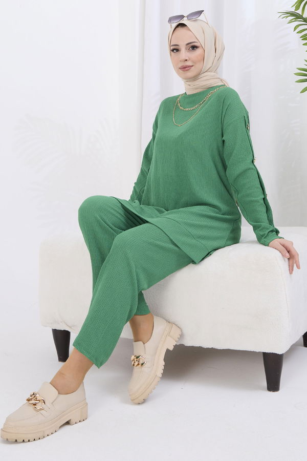 Tunik+Pantolon Yeşil - 22083