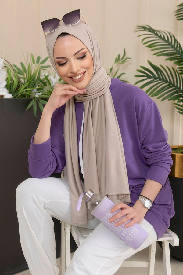 Penye Şal Bej - 22175 BEJ