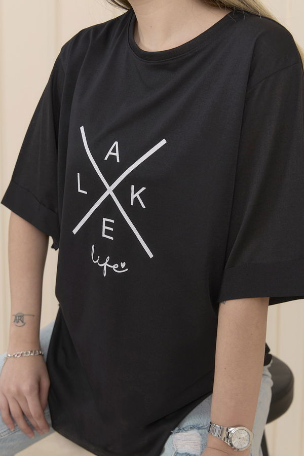 T-Shirt Siyah - 22248