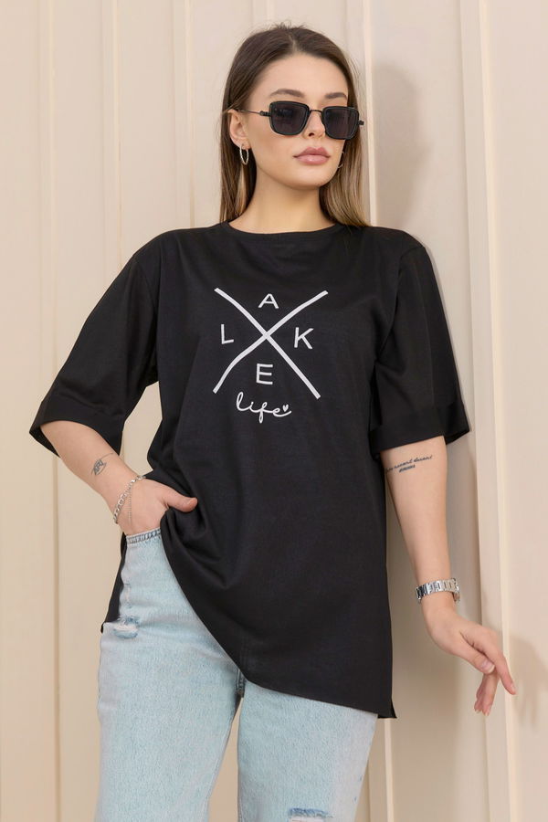 T-Shirt Siyah - 22248
