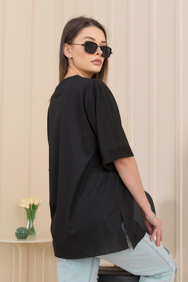 T-Shirt Siyah - 22248