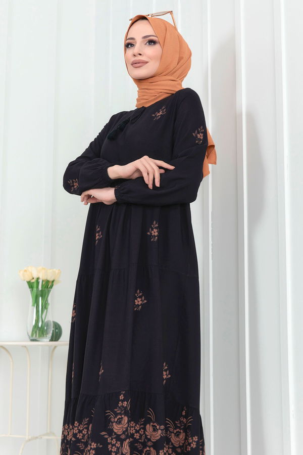 Elbise Siyah - 22255