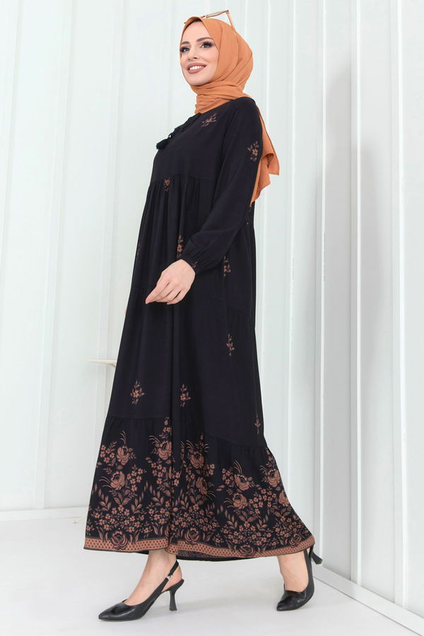Elbise Siyah - 22255