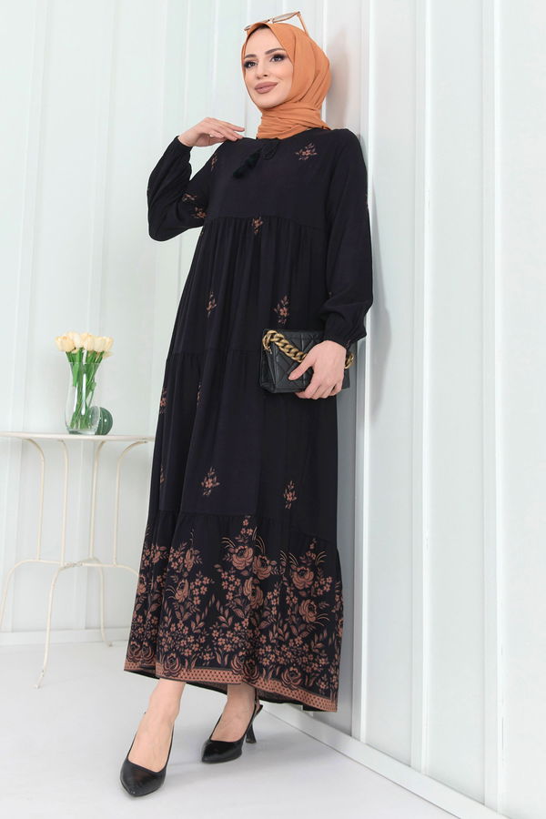 Elbise Siyah - 22255