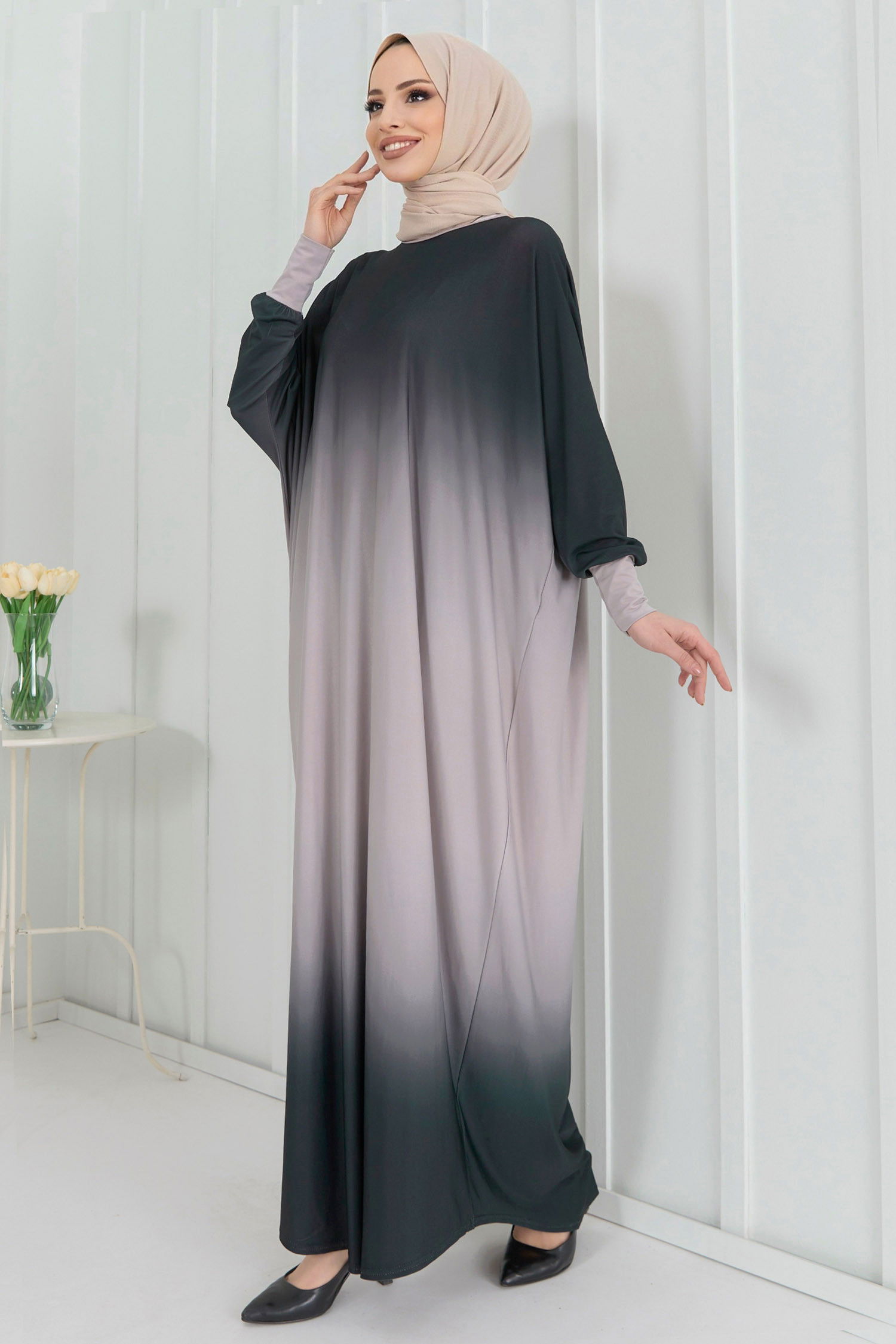 Elbise Gri - 22259 GRİ