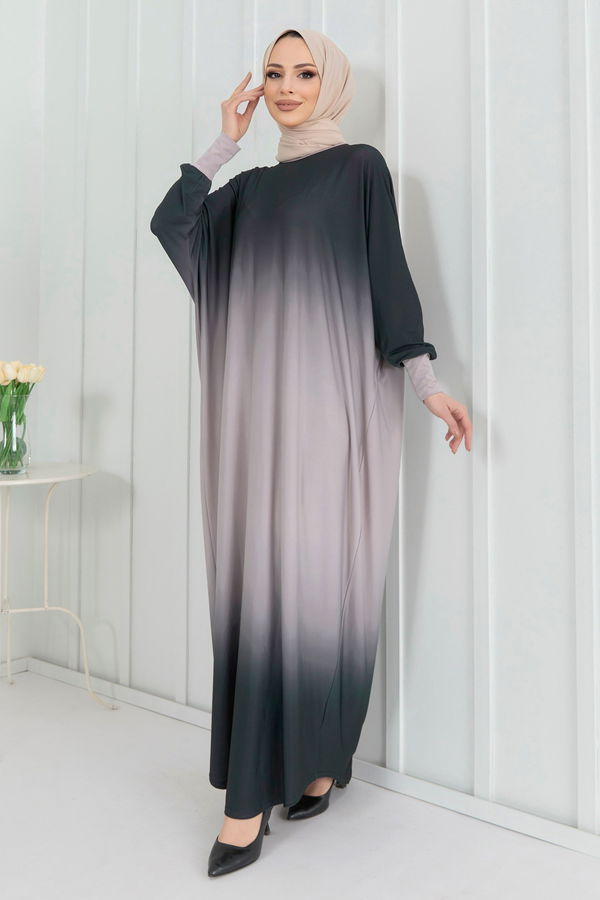 Elbise Gri - 22259 GRİ