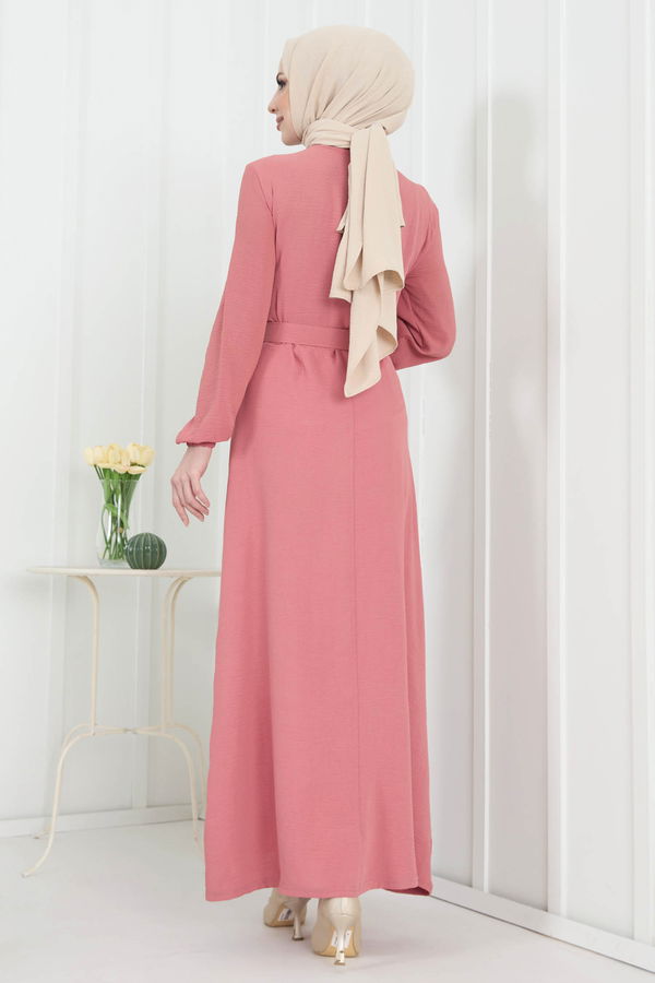 Elbise Pembe - 22292 PEMBE