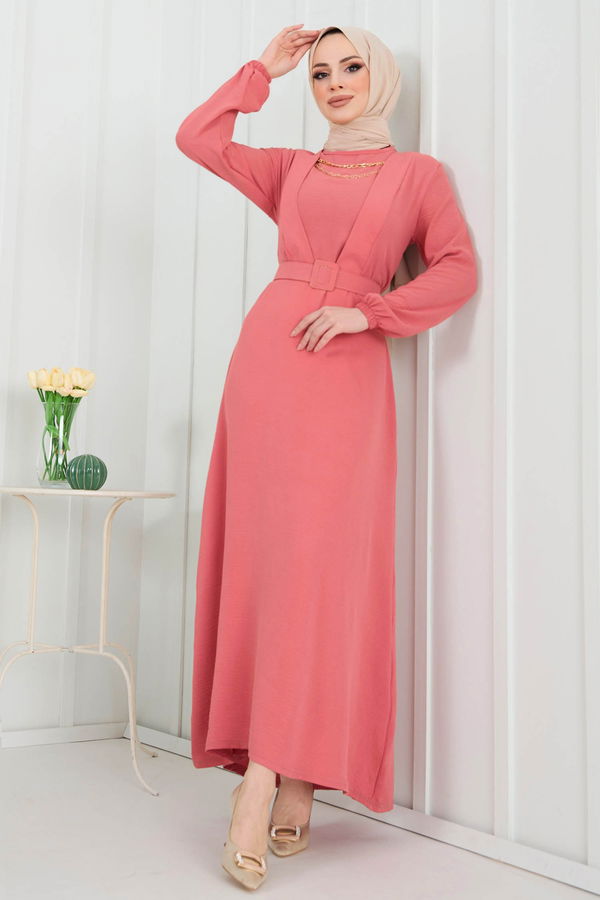 Elbise Pembe - 22292 PEMBE