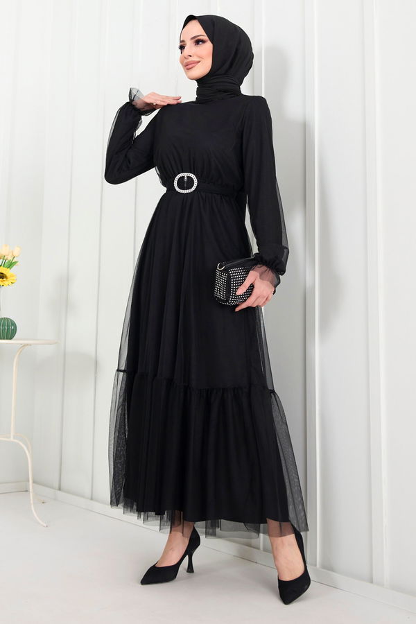 Abiye Siyah - 22299 SİYAH