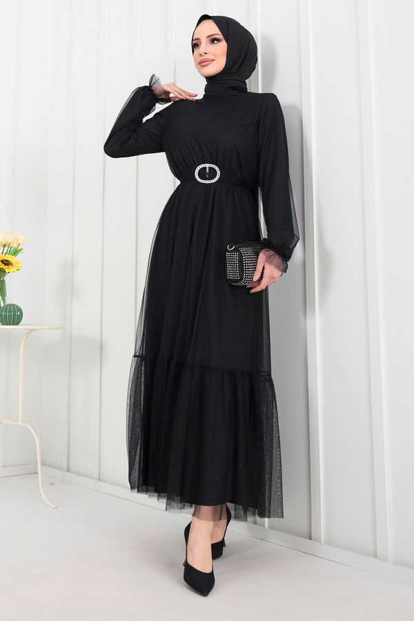 Abiye Siyah - 22299 SİYAH