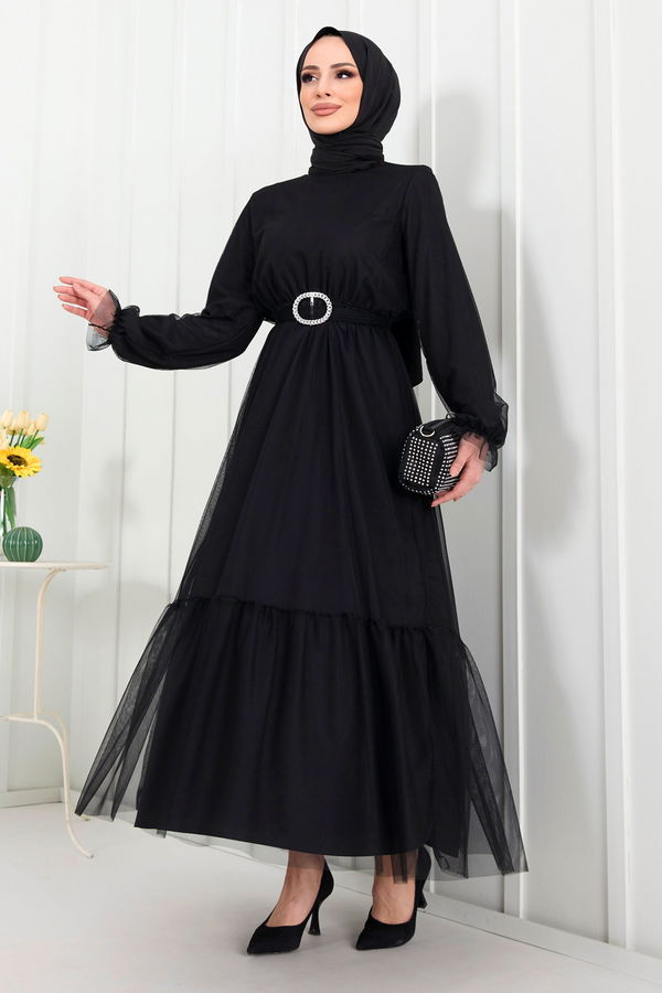 Abiye Siyah - 22299 SİYAH