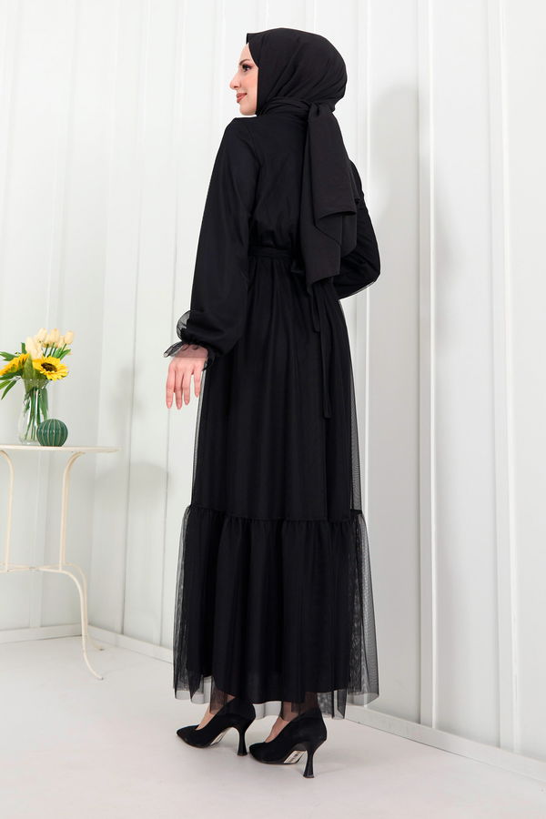 Abiye Siyah - 22299 SİYAH