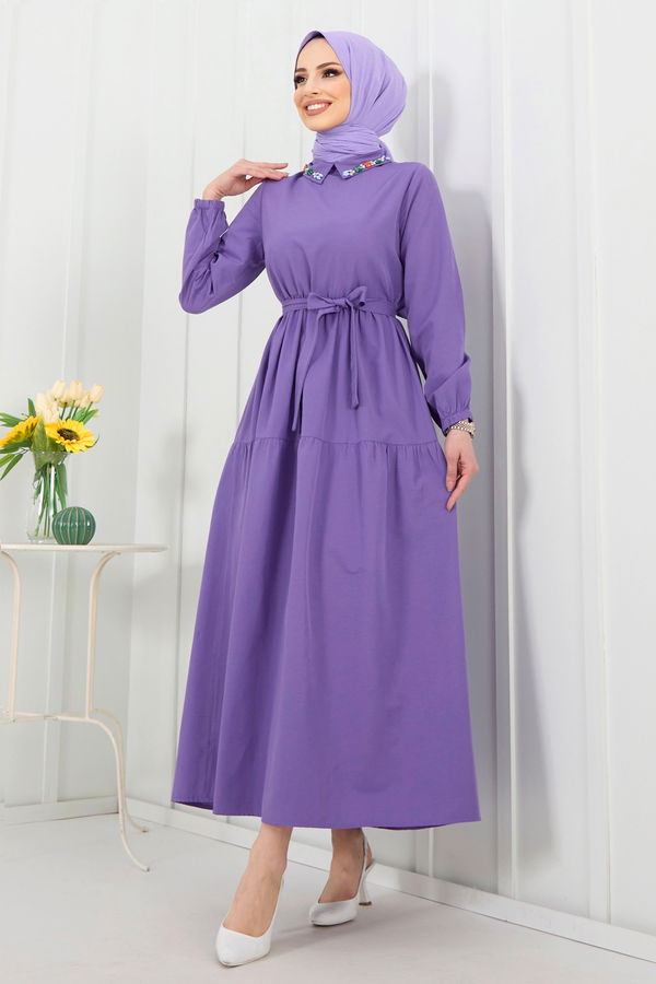 Elbise Lila - 22321