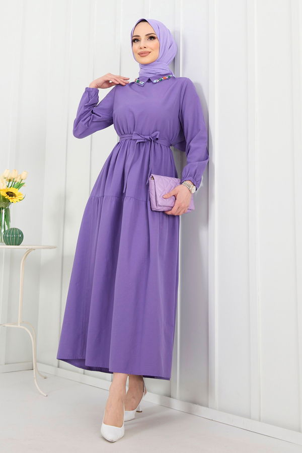 Elbise Lila - 22321