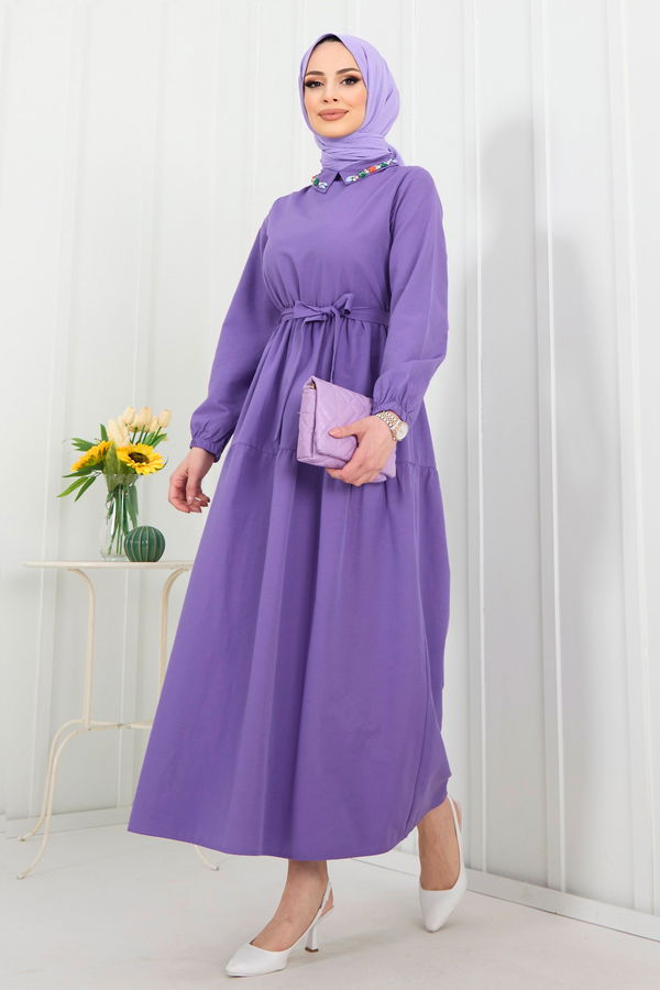Elbise Lila - 22321