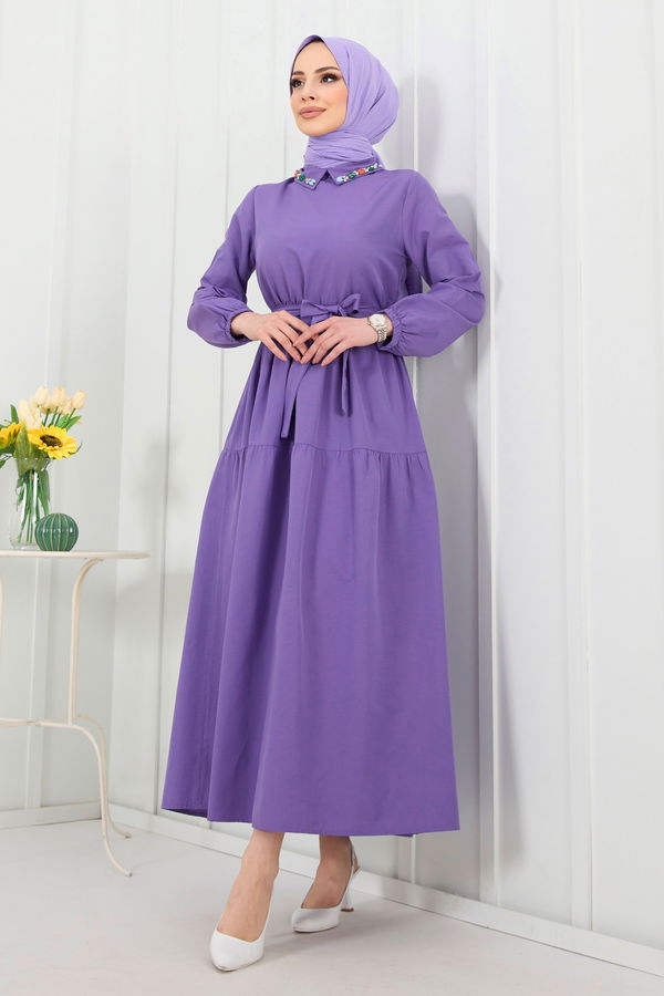 Elbise Lila - 22321