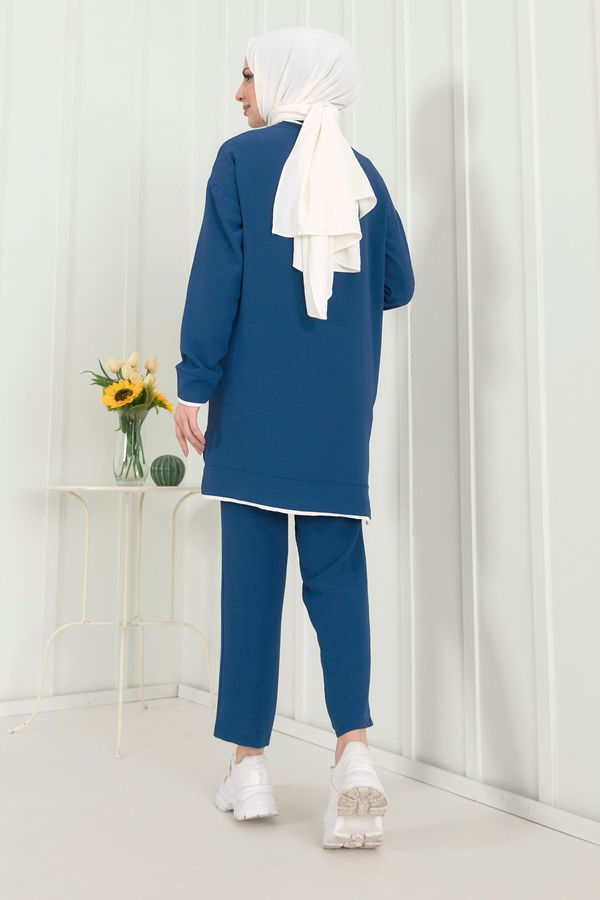 Tunik+Pantolon Mavi - 22351 MAVİ