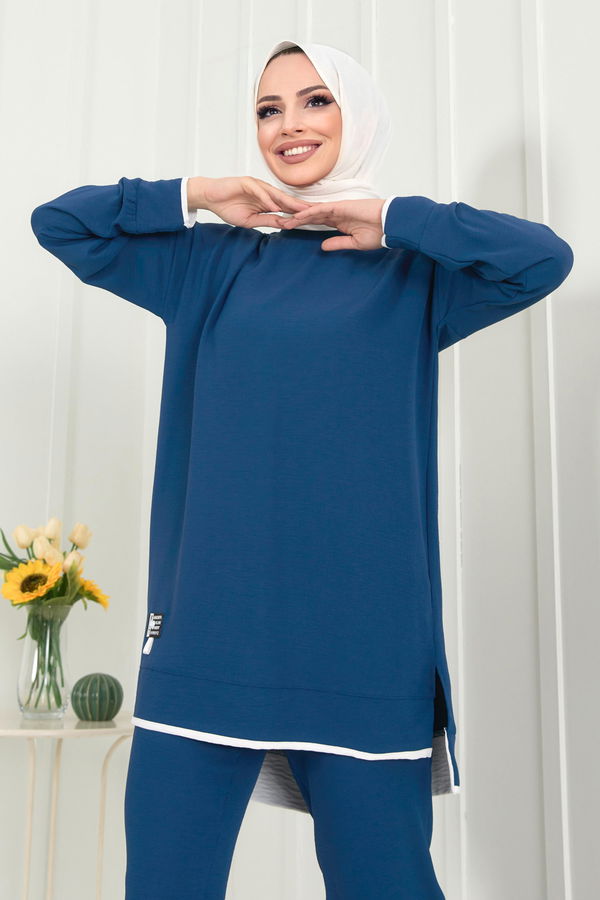 Tunik+Pantolon Mavi - 22351 MAVİ