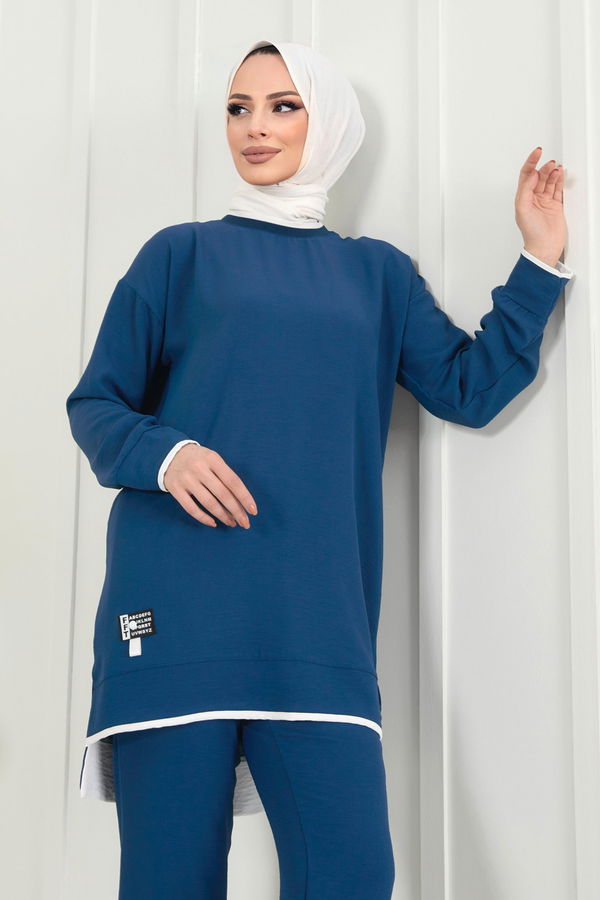 Tunik+Pantolon Mavi - 22351 MAVİ