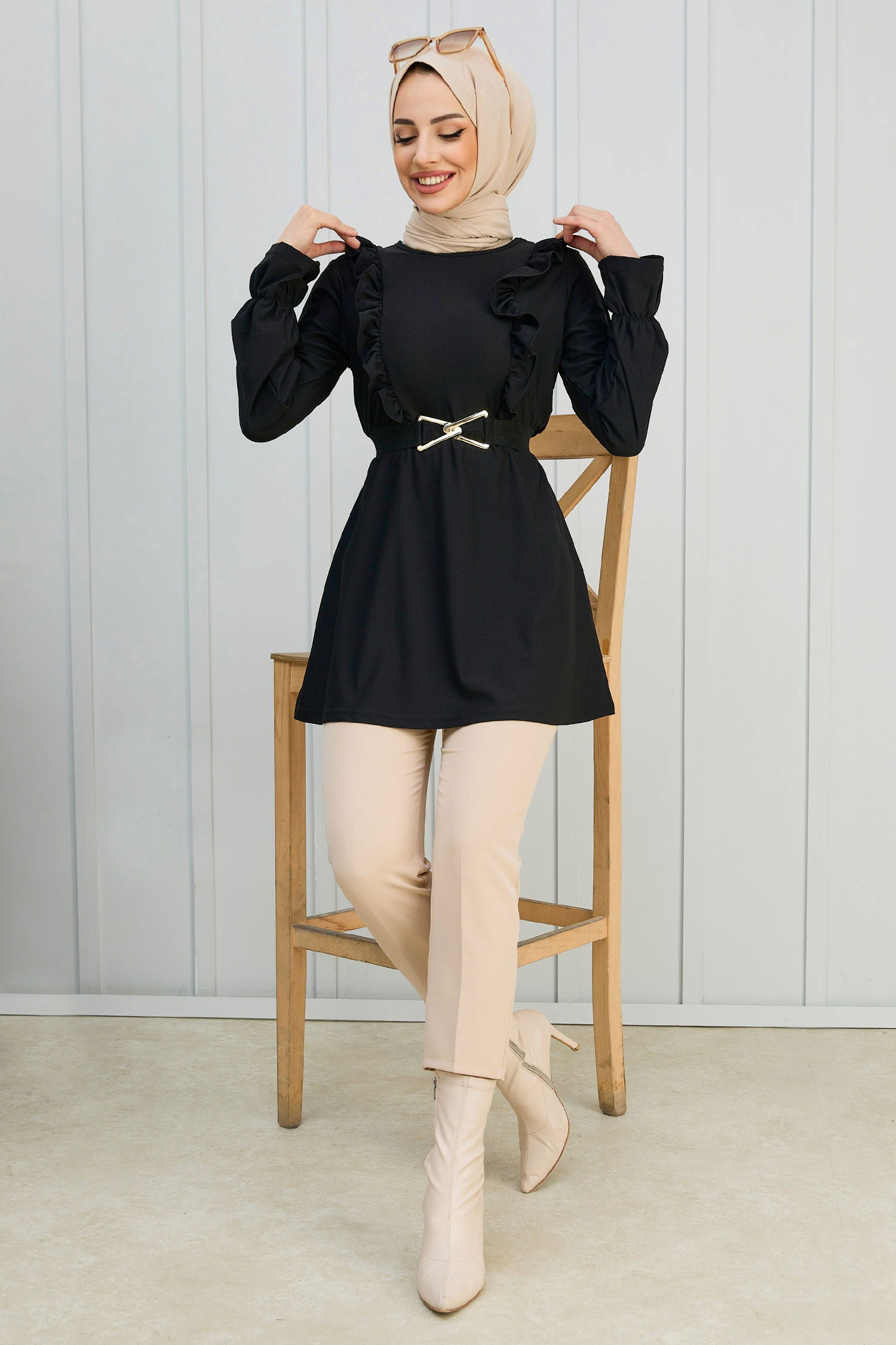 TUNIK Siyah - 3284
