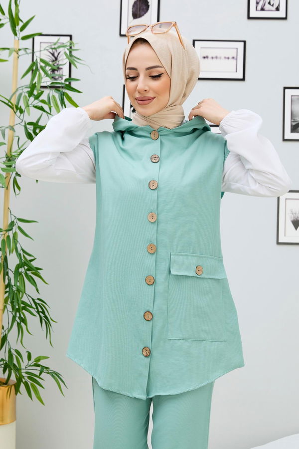 Tunık Pantolon Yeşil - 3707